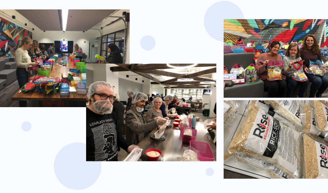 Gallery of Employees volunteering as a part of ActiveImpact