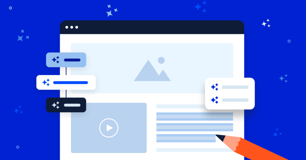 automating content using ai representation
