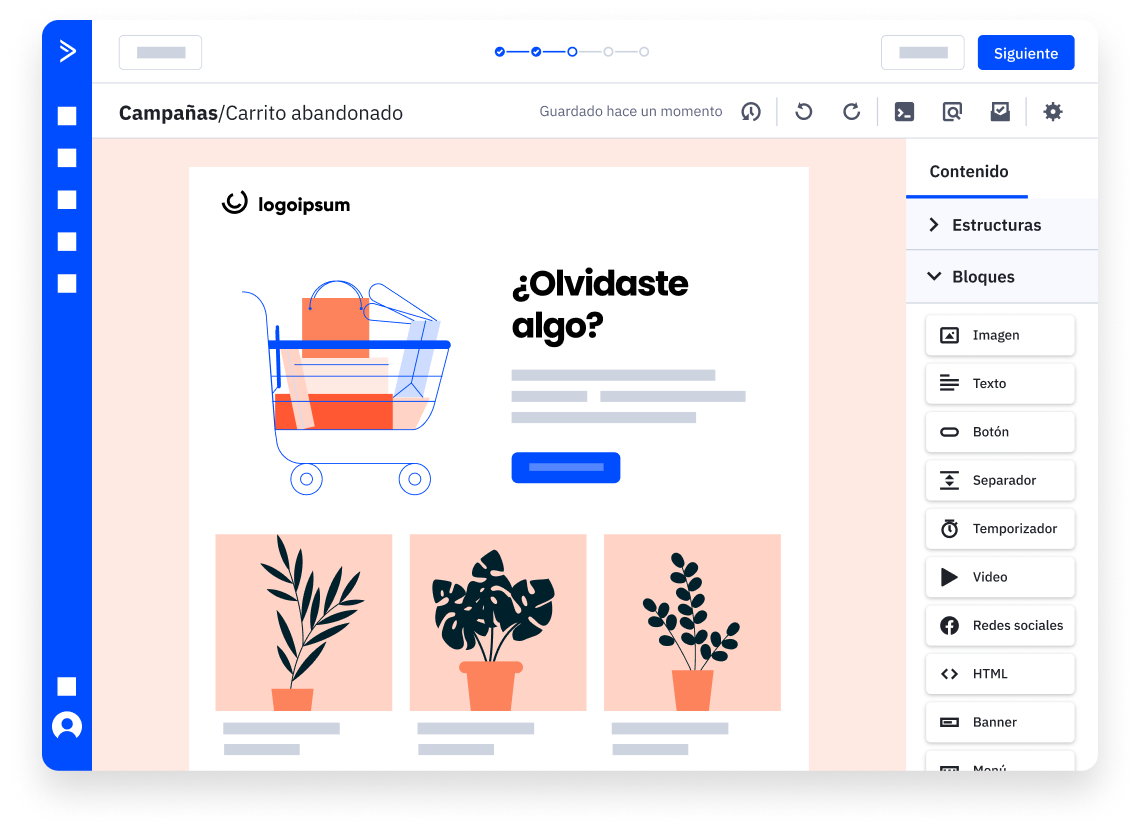 Ecomm email designer ES 1